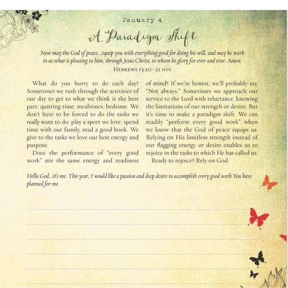 FINAL SALE NEW: Hello God…It’s Me - 365 Day Devotional Journal - Picture 5 of 5